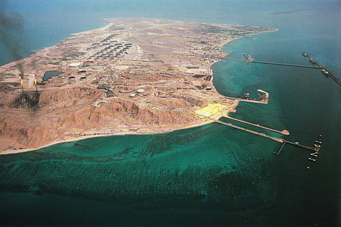 Kharg is Iran's largest export terminal for sending oil to international markets.