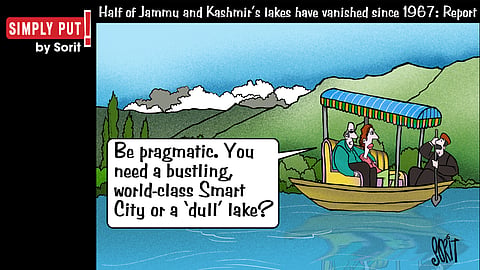 Simply Put: Dull lake