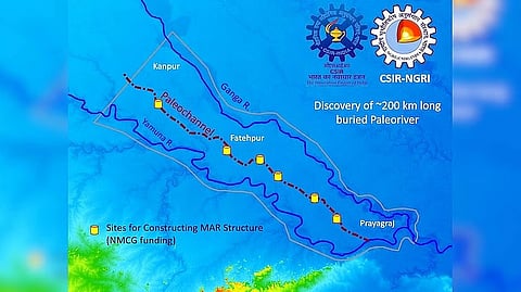 Underground river channel beneath Prayagraj-Kanpur stretch may be separate from Ganga and Yamuna, scientists say