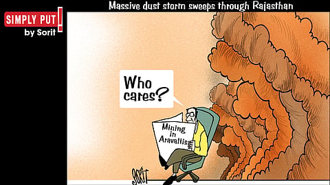 Simply Put: Rajasthan dust storm