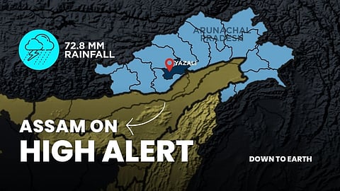 Arunachal flash floods trigger high alert in Assam