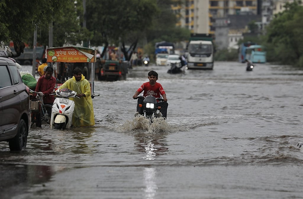Delhi floods again after first major monsoon rain spell