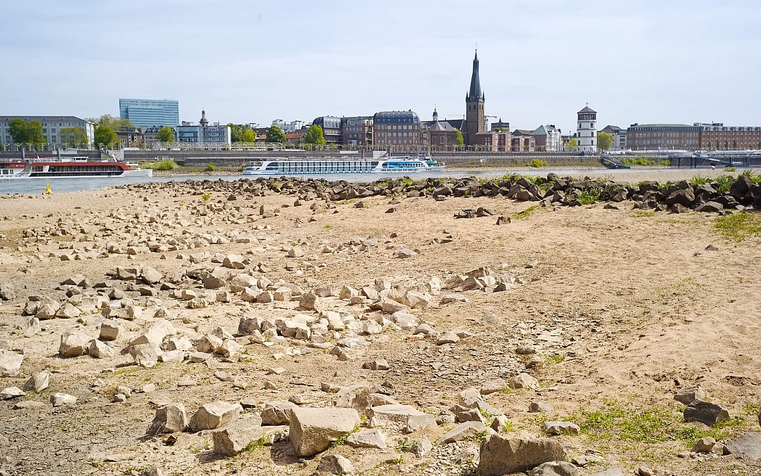 Rhine, Danube, Elbe, Loire. Some of Europe’s biggest rivers are going dry this summer