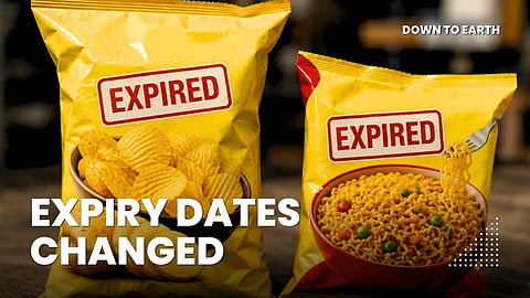 Fake expiry dates on packaged food and front of pack labelling