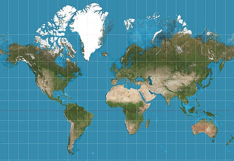 Gerardus Mercator’s map is effectively consigned to history as UN votes to stop making Africa ‘look cartographically small’
