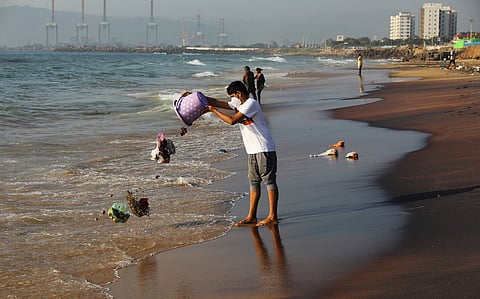 Vizag has a beach garbage problem, caused by its own residents