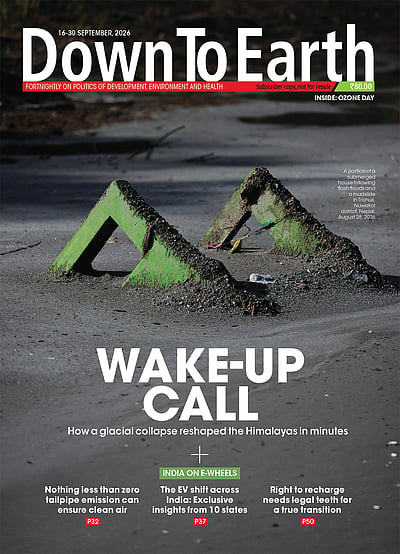 Down To Earth magazine cover: The Original Forecaster