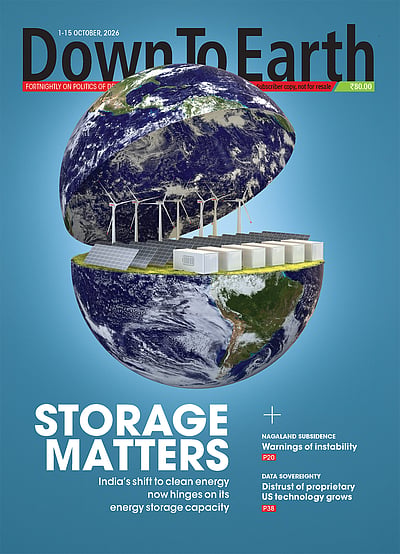 Down To Earth magazine cover: The Original Forecaster
