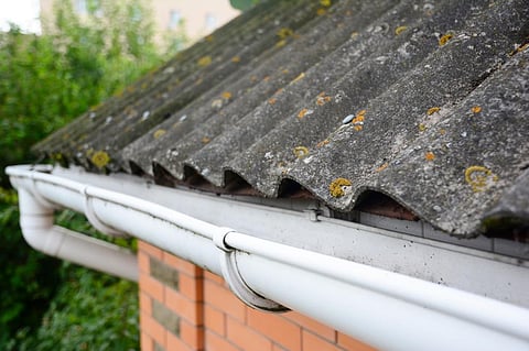 Roofing products (includes coatings and compounds) accounted for over 80 per cent of asbestos consumption in the US in 2007. In photo, an asbestos roof. Photo: iStock