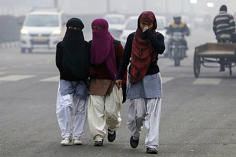 हवा में घुला प्रदूषण का जहर; फोटो: सेंटर फॉर साइंस एंड एनवायरमेंट