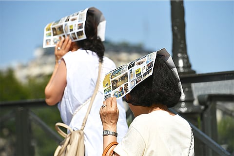 फ्रांस में बढ़ते तापमान का कहर; फोटो: आईस्टॉक
