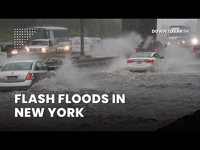Flash Flood Chaos: Torrential Rains Hit New York & New Jersey
