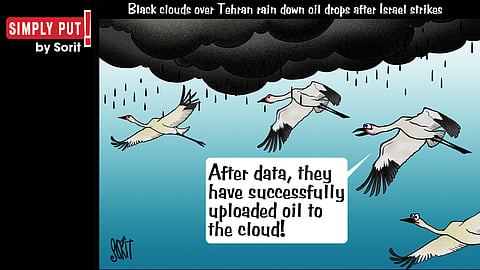 Tehran Raining Oil Simply Put: Oil rain in Tehran