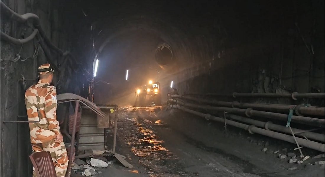 Another tunnel accident in Uttarakhand: Seven workers dead; search continues for those trapped inside