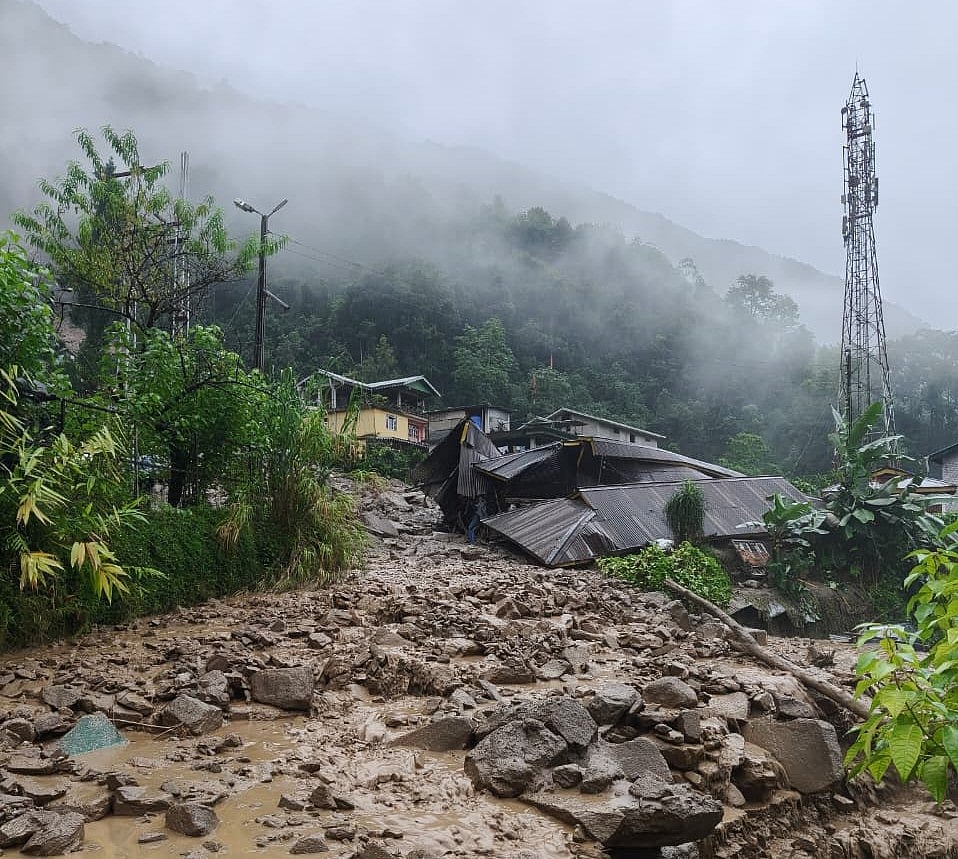 Will the village survive? Question that haunts everyone after landslide at Rimbi in West Sikkim