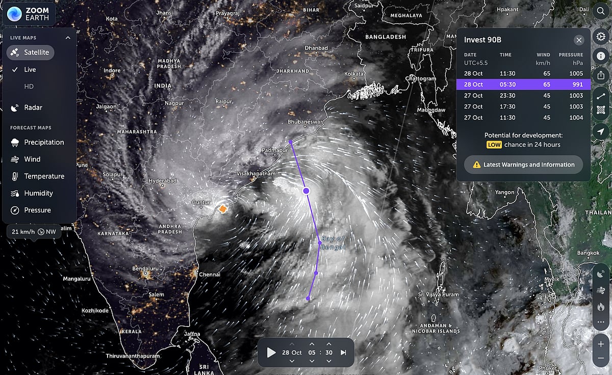 The curious case of Cyclone Arnab’s merger with another cyclonic system