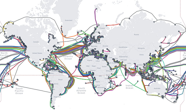 Undersea cables are the unseen backbone of global internet