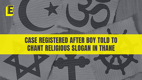 The child was hounded by the perpetrators to chant the slogan after he greeted his building's watchman in his religious slogan.