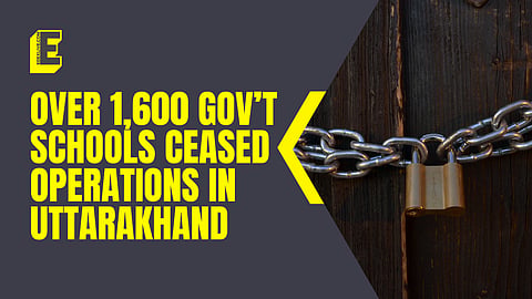 Nearly 3,600 schools in the state are on verge of closure.