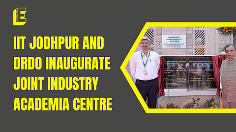IIT Jodhpur and DRDO inaugurate joint Industry Academia Centre