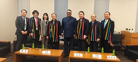 Prof Kumar’s speech generated a lively interest and discussion among the Japanese MPs