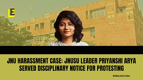 JNUSU Gen. Sec. Priyanshi Arya