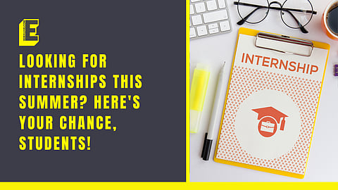 Students, here come internship