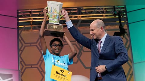 Bruhat Soma after winning 