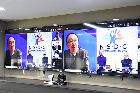 During the event