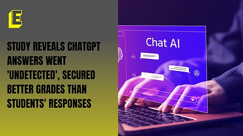 The team found that 94% of the AI-written answers went undetected