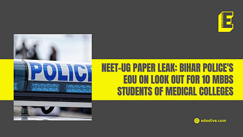 NEET UG paper leak updates
