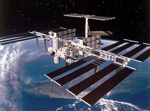 A view of ISS