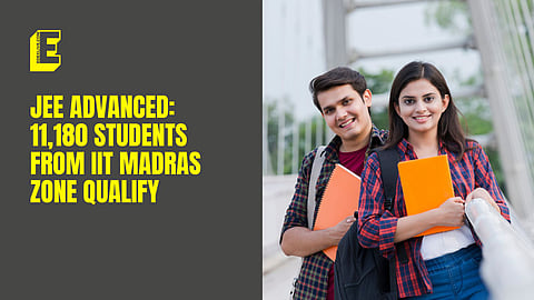 Happy students 