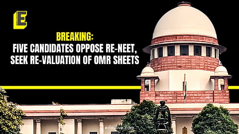 Five NEET candidates approach apex court
