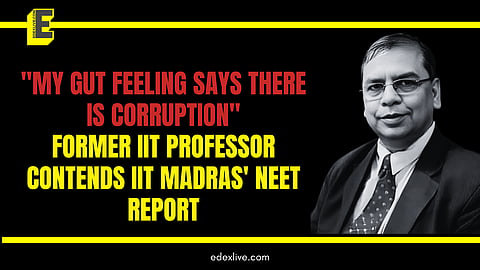 Is there corruption involved with the report submitted by IIT Madras?