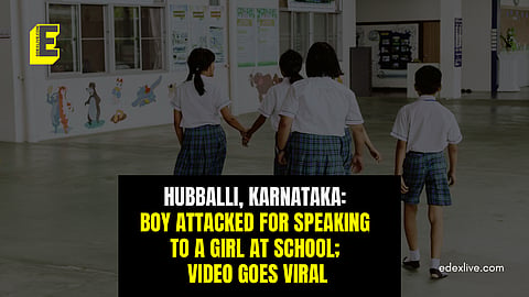 Boy attacked for speaking to girl in school