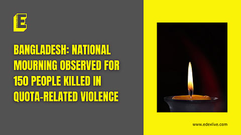 Nationwide mourning was observed today