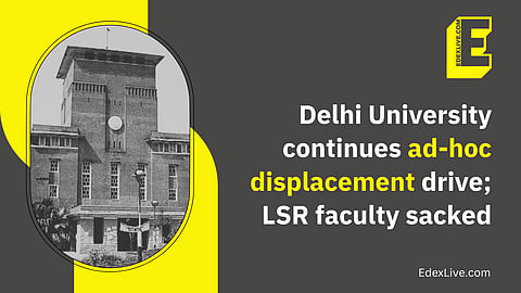 This comes as part of the university's prolonged drive for en masse displacement