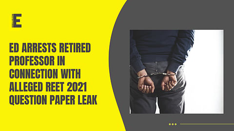 Rajasthan: ED arrests retired professor in connection with alleged REET 2021 question paper leak