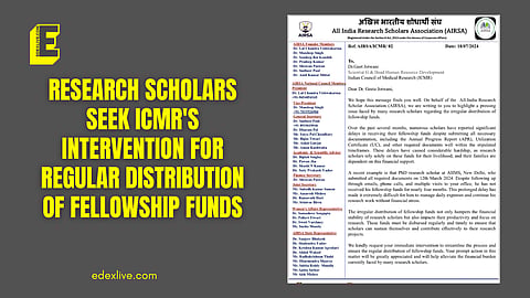 AIRSA seeks ICMR's intervention