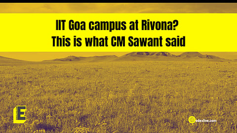 The Goa CM said this...