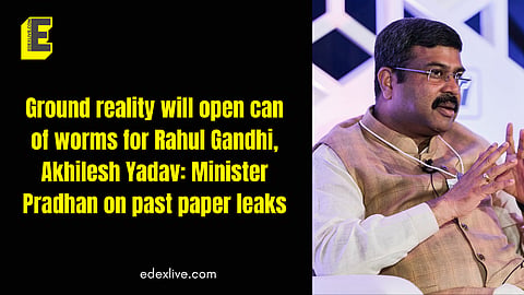 Under opposition fire, Pradhan told Lok Sabha that he was, "here at the mercy of my leader"