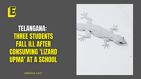 Lizard upma for breakfast