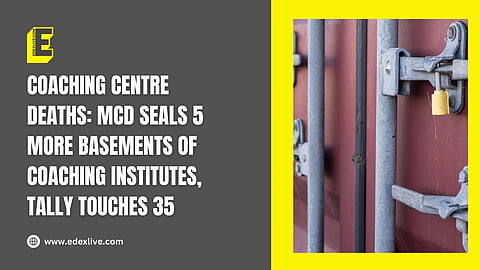 MCD also carried out an anti-encroachment drive in South Delhi's Magangir ward