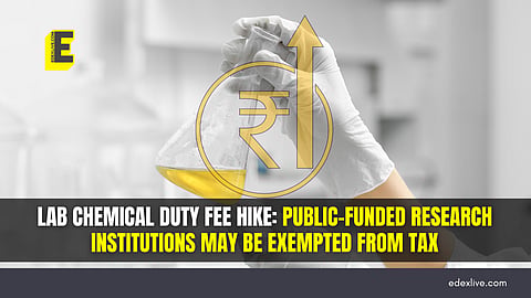 Lab chemical fee hike exemptions for PFRIs