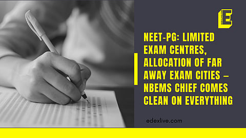 The NEET-PG was cancelled on June 22, a day before it was scheduled to be held
