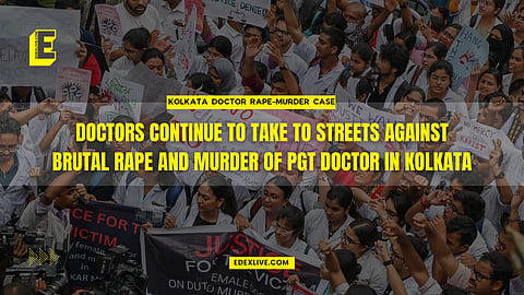 Kolkata RG Kar rape-murder protests: Doctors across India take to streets. Here are powerful visuals