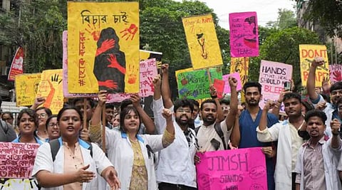 Protests in Kolkata 