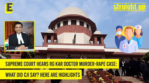 Supreme Court hears RG Kar doctor murder-rape case: What did CJI say? Here are highlights