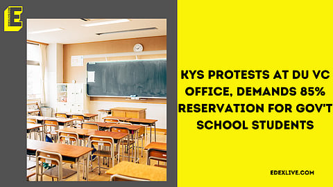 Students demanded 85% reservation